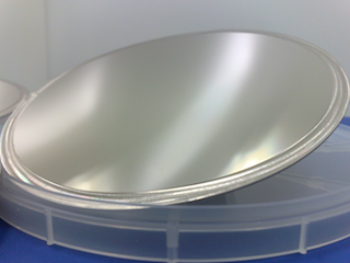 Close-up on hot-embossing stamps fully covered with cylindrical lenses